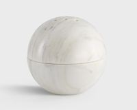 Brûleur d'encens rond en marbre avec bol en acier inoxydable, brûleur d'oud arabe, porte-parfum de luxe pour la maison, décoration du Ramadan