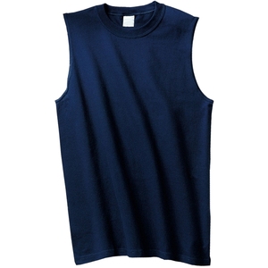 Camiseta sin mangas para hombre, cuello redondo, color sólido, licra, poliéster, alta calidad, transpirable, tejido de punto, informal, para verano - Product Image 5