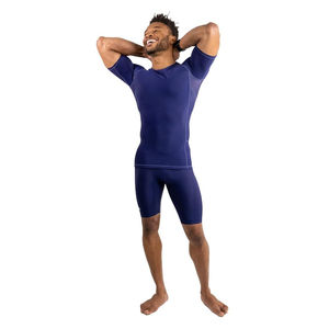 Camisetas de compresión pakistaníes personalizadas para hombre, para gimnasio y running, con diseño liso y sin estampado, para culturismo. - Product Image 4