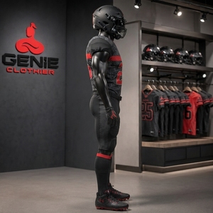 Uniforme de football américain moderne, vêtements de sport durables et performants, best-seller, avec services de fournisseur OEM et étiquette privée - Product Image 5