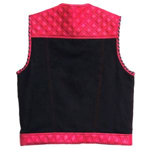 Gilet en cuir pour homme de haute qualité, équipement de protection durable et élégant pour moto - Product Image 2