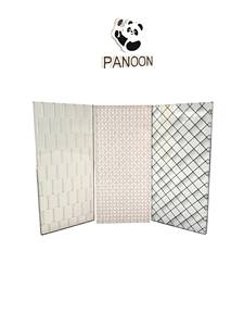 Modern Clear <b>Laminated</b> <b>Glass</b> with Crisscross Pattern 4-Year Warranty for Living Room & Kitchen Decoration in Elite Homes Hotels - Product Image 6