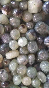 คริสตัลธรรมชาติแกะสลักหิน prehnite tumbled Feng Shui reiki พลอยขัดเงาสำหรับการทำสมาธิของขวัญจำนวนมากขายส่งคุณภาพที่ดีที่สุด - Product Image 2