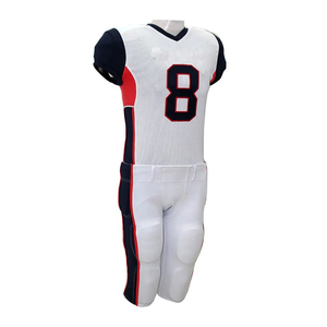 Uniformes de Fútbol Americano de Invierno Personalizados Profesionales, Nombre del Jugador Personalizado, Impresión por Sublimación, 100% Poliéster, Malla Elástica - Product Image 1