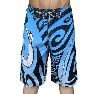 Shorts de bain légers pour hommes, séchage rapide, tissu respirant, coupe confortable, fournisseur d'usine OEM, vente en gros - Product Image 3