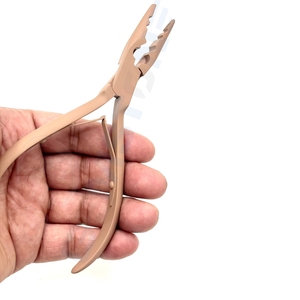 Pinzas Multifunción para Extensiones de Cabello de 7 Pulgadas, Herramienta de 2 Orificios para Micro Anillos y Nano Anillos de 2mm y 3mm, Pinza Profesional para Salón de Belleza - Product Image 5
