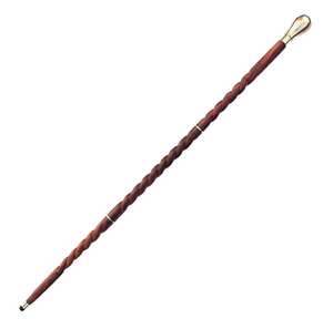 Wooden Massage Stick With Brass Accents Full Body Muscle Relief Handheld Manual <b>Massager</b> Durable Pain Relief Tool - Product Image 2