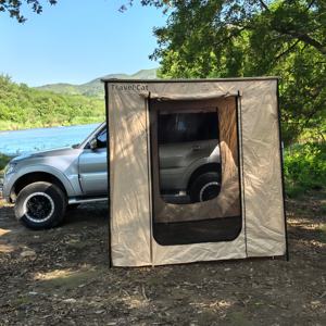 Auvent de toit de voiture tout-terrain pour véhicule extérieur étanche 420D Oxford 4x4 tente d'auvent latéral de voiture Maison avec maille tente de pièce annexe - Product Image 3