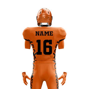 Uniforme de Fútbol Americano de Diseño Personalizado de Primera Calidad, MOQ Bajo, 100% Poliéster, Uniforme de Fútbol Americano Hecho a Medida OEM - Product Image 6