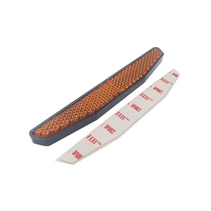 Reflectores retrovisores para motocicleta, reflectores laterales retro para moto, accesorios para moto, Color Rojo - Product Image 4