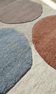 Alfombra Moderna de Lana Hecha a Mano, Antideslizante, con Diseño Abstracto, para Sala de Estar, Dormitorio, Decoración Contemporánea para el Hogar - Product Image 2