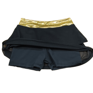 ชุดยูนิฟอร์มเชียร์ลีดเดอร์เด็กแบบเสื้อชั้นใน ผลิตตามสั่ง (OEM) สำหรับการแข่งขัน  ผ้าสแปนเด็กซ์/โพลีเอสเตอร์ พิมพ์ลายด้วยความร้อน - Product Image 4