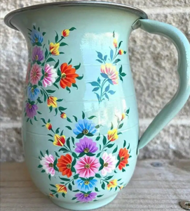 Juego de vajilla de acero inoxidable estilo artesanal indio para cocina, jarra de agua de alta calidad - Product Image 3