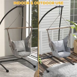 Soporte para Silla Hamaca con Columpio, Hamacas Resistentes para un Cómodo Asiento al Aire Libre - Product Image 5