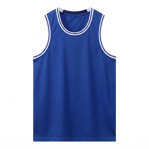 Maillot de basket-ball jaune unisexe, débardeur en maille sans manches, col rond, évacuation de l'humidité, vêtements de sport pour adultes - Product Image 5