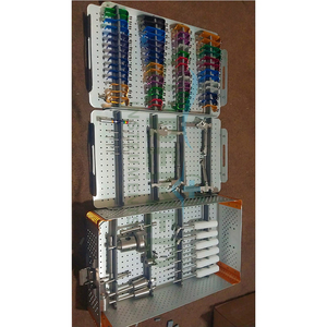 Juego de Retractores Cervicales de Acero Inoxidable, Instrumentos Médicos Quirúrgicos para Cirugía Ortopédica de Columna Vertebral, Kit de Herramientas Reutilizables de Grado A+ - Product Image 2