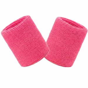 Bracelets de sport en tissu éponge absorbant, en nylon et coton compostable, personnalisables avec logo OEM, fins et doux, 4,5 cm, pour la gym, le tennis et la course à pied. - Product Image 4