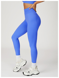 Leggings de Yoga para Mujer, Cintura Alta, Sin Costuras, Transpirables, Control de Abdomen, Pantalones Deportivos para Gimnasio y Actividades al Aire Libre - Product Image 4
