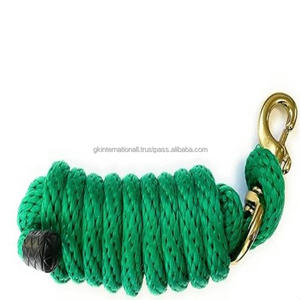 High Strength Super Soft Solid Braid 6mm Polypropylene Multifilament Lightweight <b>Lead</b> <b>Ropes</b> for Horses - Product Image 1