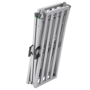 Plateforme d'échafaudage portable à hauteur réglable Capacité de charge de 880 lb pour le travail et la construction - Product Image 1