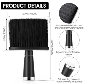 แปรงปัดฝุ่นคอ 2 ชิ้น แปรงตัดผมขนนุ่มสำหรับกำจัดขน - Product Image 3