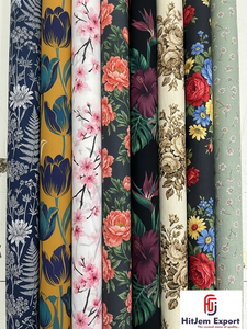 Custom Polyester Digital Printed Fabric Manufacturer for Dresses Fashion Apparel and Home Textile Interior Decor - Product Image 1