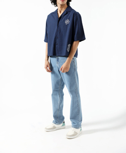 Chemise homme de qualité supérieure, style business casual, couleur unie, pur coton, sans repassage, avec logo brodé, chemise décontractée pour homme. - Product Image 2