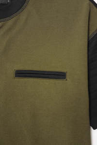 Camisetas de Algodón para Hombre, Color Negro y Verde Oliva, con Bolsillo, Transpirables, de Alta Calidad, al por Mayor, con Logotipo Personalizado, Hechas en Pakistán - Product Image 6