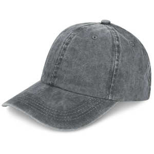 Gorra de Béisbol de 6 Paneles de Primera Calidad, Logotipo Bordado, Diseño Sólido, Lavada, Suave, Hebilla Metálica, Jersey de Secado Rápido y Transpirable, Unisex - Product Image 5