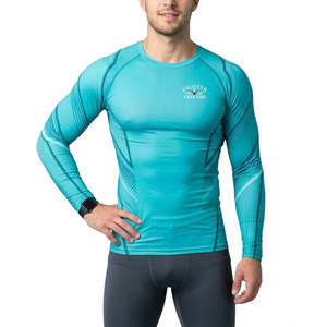 Équipement d'entraînement de combat de bonne qualité, rashguard personnalisé pour hommes, rashguard MMA à prix raisonnable pour la vente en ligne - Product Image 2