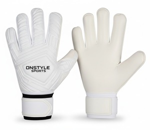 Pro Goalie Gloves Negative Cut - Red Black Professional Soccer Gloves - High Grip German Latex Elite Performance Match Gloves - Product Image 3