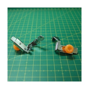 55411 PRESSER FOOT ZIPPER FOOT ADJUSTABLE LOW SHANK HOUSEHOLD DOMESTIC <b>SEWING</b> <b>MACHINE</b> SPARE PARTS - Product Image 1