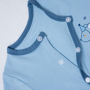 ชุดบอดี้สูทเด็กอ่อน ALB05 แบบยูนิเซ็กซ์ ติดกระดุมด้านข้าง แขนยาว ผ้าถักระบายอากาศ 95% โมดอล 5% สแปนเด็กซ์ จากเวียดนาม ใส่ได้ทุกฤดู - Product Image 1