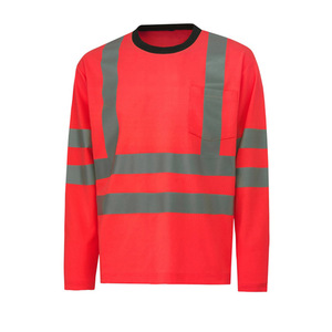 Camisas de Seguridad para Hombre, Impermeables, Transpirables, Lavables, de Alta Visibilidad y Seguridad, Material Spandex - Product Image 2