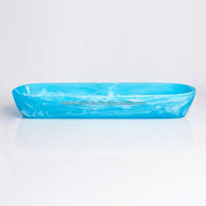 Top Sale 2024 Nodic Rectangle <b>Round</b> Square Resin <b>Tray</b> <b>Tray</b> Luxury Home Decor Vanity <b>Tray</b> - Product Image 1