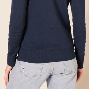 Suéter de Cuello Redondo para Mujer, Talla Grande, Súper Suave, Corte Clásico, Transpirable, Manga Larga, Cuello Simulado, Informal para Invierno, Algodón Sostenible - Product Image 6