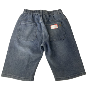 Manufacturer <b>Patch</b> Distressed Embroidery Rhinestone Jeans <b>Shorts</b> <b>Men</b> With Rhinestone Jorts <b>Shorts</b> for Sale - Product Image 2