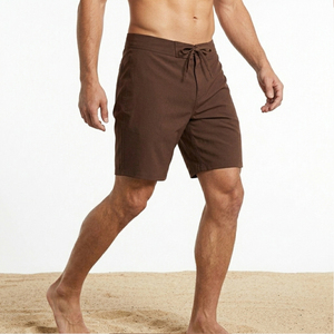 Shorts de bain respirants 100 % polyester pour hommes, séchage rapide, style classique, qualité export Sialkot - Product Image 2