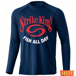 Custom Unisex Fishing <b>Shirt</b> Long Sleeve <b>Moisture</b> <b>Wicking</b> Quick Dry Lightweight Performance Sportswear Outdoor Anti-UV Adult - Product Image 5