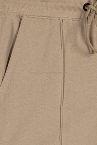Pantalon Capri Plissé Beige Homme Grande Taille Qualité Premium 2026 – Taille Mi-Haute avec Cordon de Serrage, Coupe Ample Décontractée, Tissé, Idéal Automne - Product Image 2