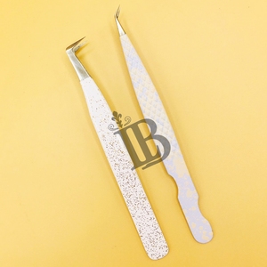 Pinzas de Extensión de Pestañas de Alta Calidad, Pinzas para Pestañas de Visón con Mango Suave y Punta Precisa, Especiales para Pestañas, con Logotipo - Product Image 5