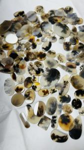 Wholesale Price Natural Dendritic Sajar <b>Quartz</b> Gemstone High Quality Mix Shape Cabochon Jewellery Pendant Third Party Certified, - Product Image 4