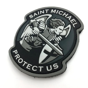Patchs PVC aspect moderne, logo en caoutchouc personnalisé, étanches, badge 3D gaufré, patchs souples et durables, vente en gros - Product Image 2