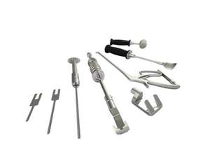 Ensemble d'instruments chirurgicaux pour l'arthroscopie de l'épaule KAHLU ORTHOPEDIC Latarjet, en acier inoxydable, manuel, haute qualité, durable, certifié CE - Product Image 1