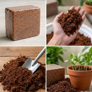 Poudre de coco peat à faible teneur en EC comme conditionneur de sol - Coco peat à faible teneur en EC en vrac pour paysagistes, fermes, fournisseur indien - Product Image 2