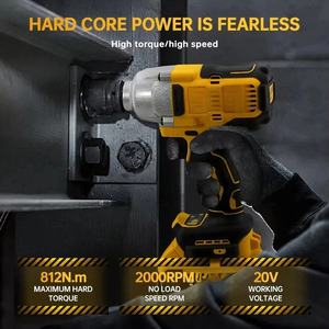 Llave <span class=keywords><strong>de</strong></span> impacto inalámbrica <span class=keywords><strong>Dewalt</strong></span> <span class=keywords><strong>de</strong></span> 1/2", 20 V, 21 V, 1000 Nm, sin escobillas, con ajuste <span class=keywords><strong>de</strong></span> tres velocidades para desmontar - Product Image 6