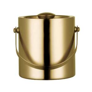 Seau à glace en laiton de qualité supérieure avec couvercle et pince, ensemble complet pour refroidir le vin et le champagne, solution élégante pour recevoir - Product Image 3