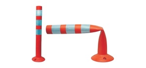 Diviseur de trafic à ressort en plastique de meilleure qualité 2025 pour l'approvisionnement en jardin du marché mondial des routes du vendeur mondial - Product Image 3