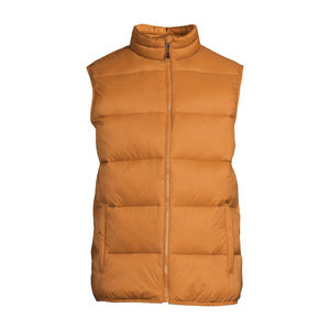 Chaleco Acolchado Ligero para Hombre, con Relleno Aislante, Sin Mangas, Bolsillos Laterales, Tela de Poliéster, Cierre de Cremallera, Estilo Casual - Product Image 5