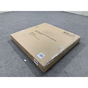 Nesting <b>Coffee</b> <b>Table</b> <b>Set</b> of 2 27.6inch Wood <b>Marble</b> Pattern Top Sturdy Metal Frame End & Side <b>Table</b> - Product Image 2